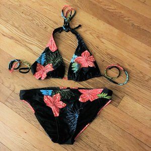 Sz Small XHILARATION Sequined Bikini